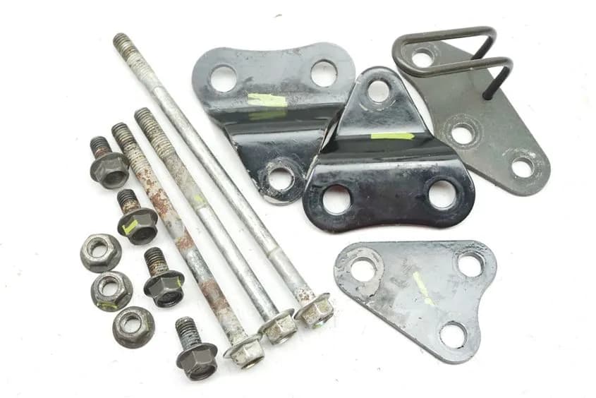 YAMAHA XV 250 2UJ VIRAGO MOTORHALTER HALTERUNG MOTOR ACHSE BOLZEN SCHRAUBEN