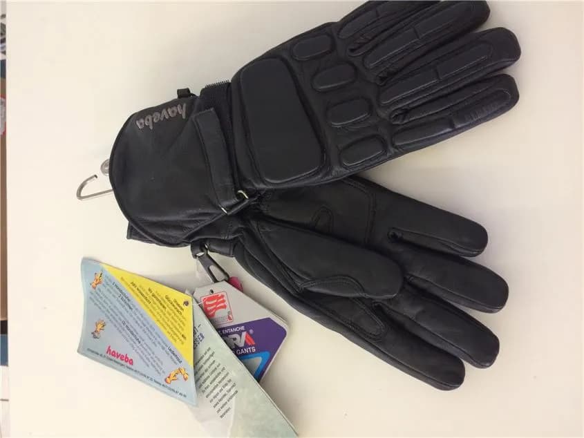 MOTORRADHANDSCHUHE - HAVEBA - NEUWERTIG - GRÖßE 6