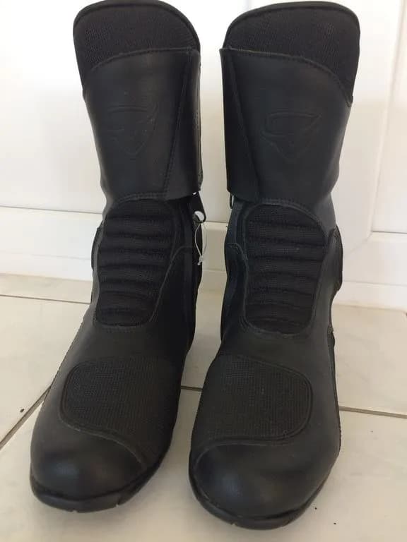 MOTORRADSTIEFEL BLUE DELTA SCHWARZ GRÖßE 39