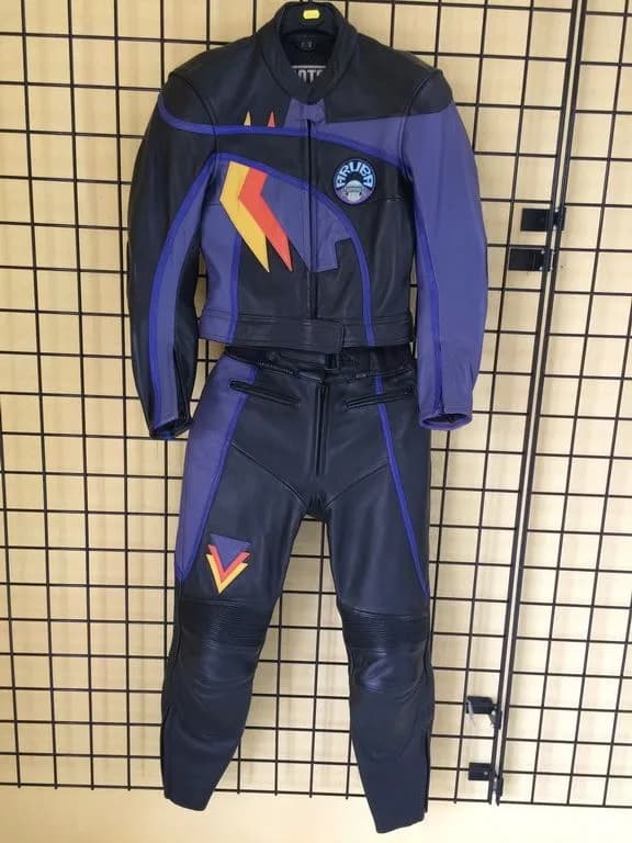 Motorradkombi Motorradhose Motorradjacke für Damen Moto Line GRÖßE 38