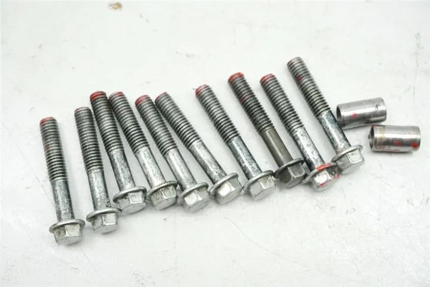 KAWASAKI ZZR 500 ZX500C SCHRAUBEN KUPPLUNGSDECKEL SCREWS
