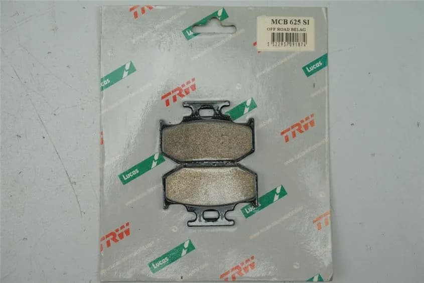 BREMSKLÖTZE HINTEN LUCAS/TRW MCB 625 SI BREMSBELÄGE