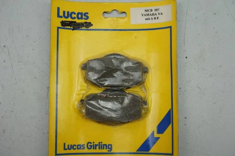 BREMSKLÖTZE VORN LUCAS MCB 587 BREMSBELÄGE