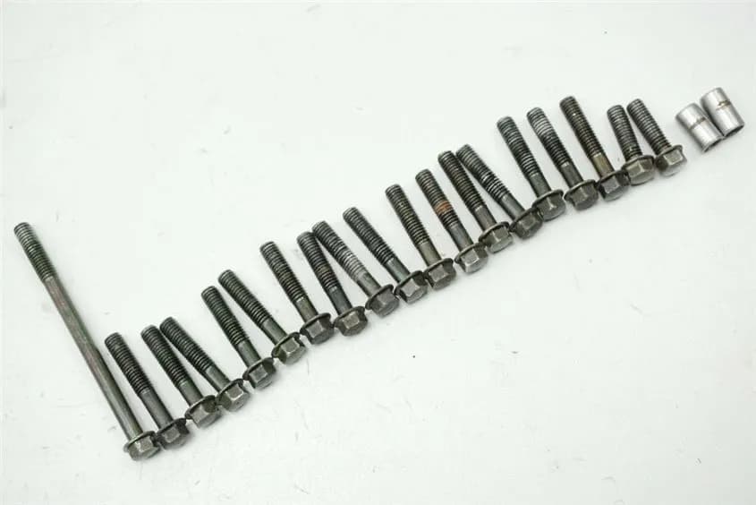 KAWASAKI KLR 650 KL650 A B TENGAI SCHRAUBEN KUPPLUNGSDECKEL MOTORDECKEL