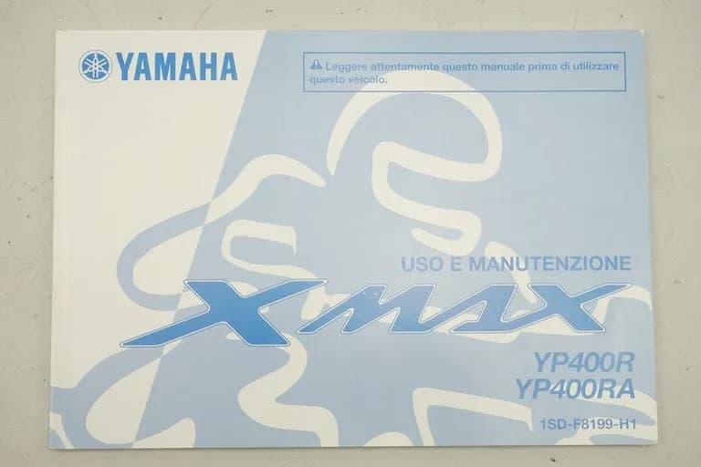 HANDBUCH BEDIENUNGSANLEITUNG YAMAHA X-MAX YP400R/RA - 1SD-F8199-F1 ITALIENISCH