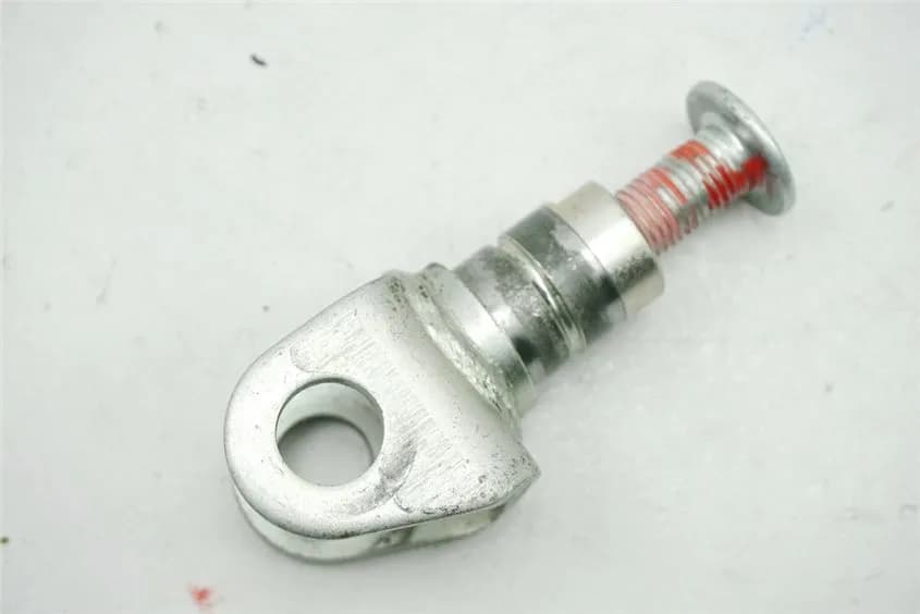 KAWASAKI ZXR 400 ZX400L HALTER FUßRASTE FAHRER RECHTS GELENK