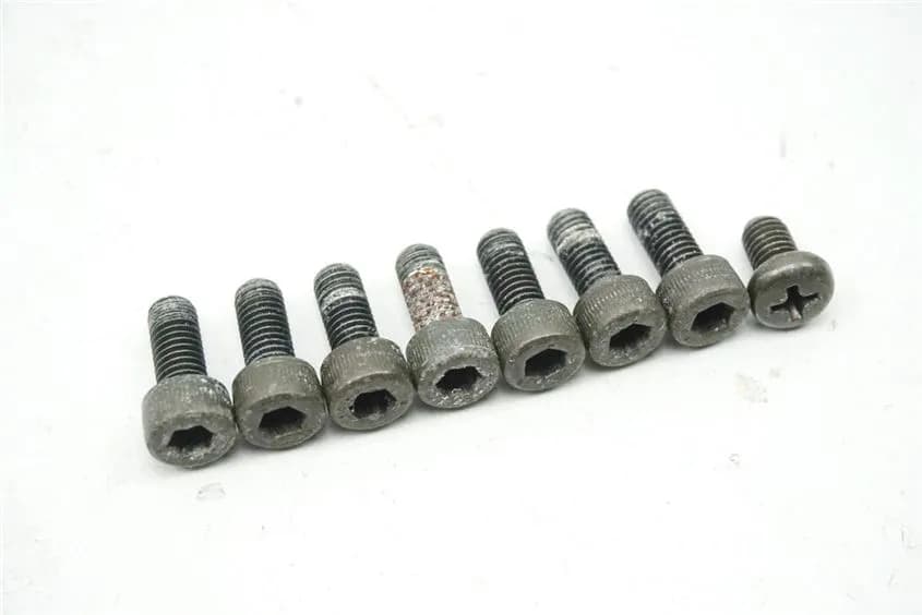 KAWASAKI ZXR 400 ZX400L SCHRAUBEN TANKDECKEL