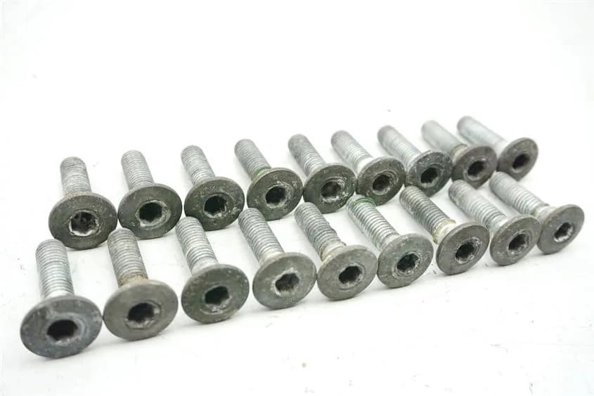 KAWASAKI GPZ 600 R NINJA ZX600A SCHRAUBEN BREMSSCHEIBEN VORN & HINTEN