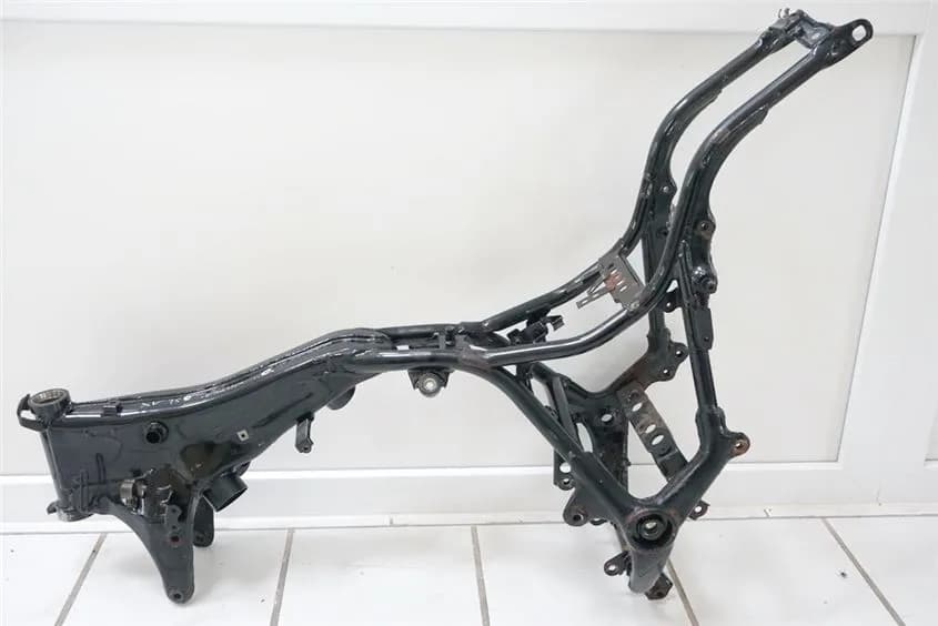 YAMAHA XV 750 3AL VIRAGO RAHMEN & BRIEF FRAME - VERMESSUNGSPROTOKOLL