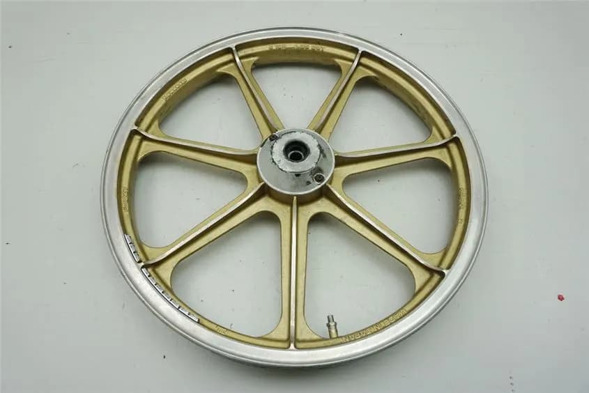 KAWASAKI Z 440 KZ 440 A FELGE VORN VORDERRAD WHEEL - F 1027