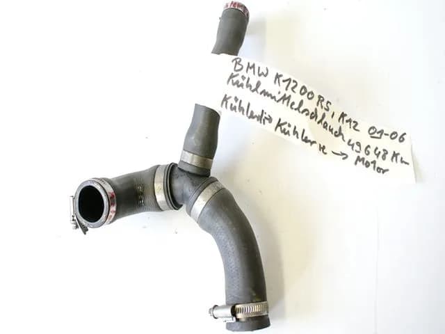 BMW K 1200 RS K12 KÜHLERSCHLAUCH KÜHLER RECHTS -> LINKS -> MOTOR