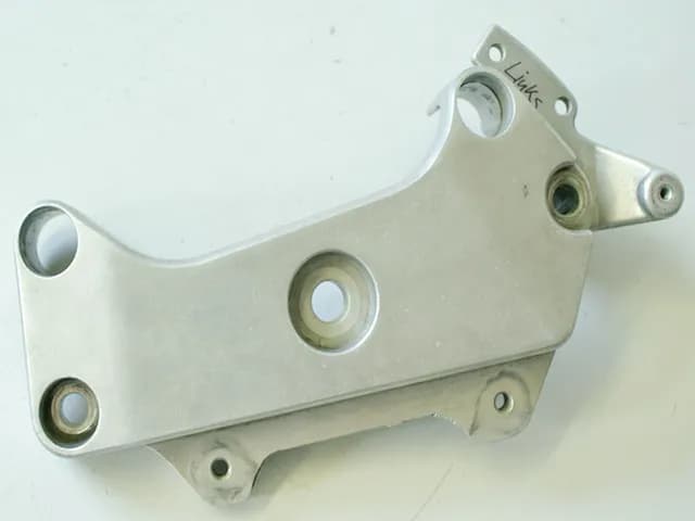 HONDA CB 600 PC34 HORNET HALTERUNG FUßRASTENPLATTE LI