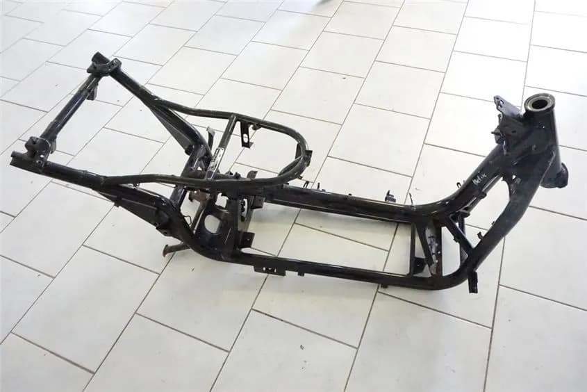 HONDA CN 250 MF02 HELIX RAHMEN & BRIEF FRAME HAUPTSTÄNDER - UNFALLFREI
