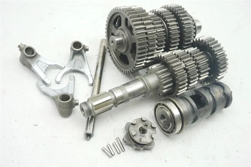 YAMAHA XV 1100 3LP VIRAGO GETRIEBE SCHALTUNG SCHALTWALZE SCHALTKLAUEN 32489 KM